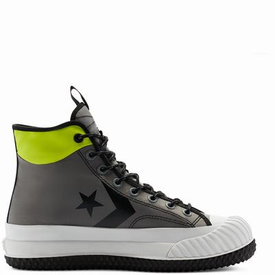 Converse Bosey MC GTX - Naisten Saappaat - Harmaat VaaleanVihreä Harmaat/Mustat